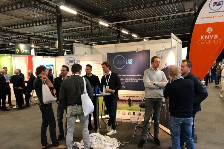 The Sports Labs Team at the De Dag Van De Sportaccommodatie in the Netherlands.