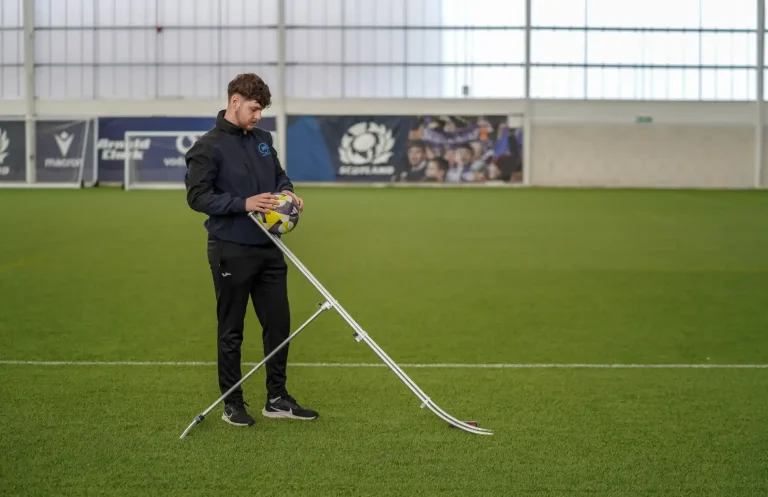 Sports Labs Testing Technology for Sports United Kingdom UK field ball testing