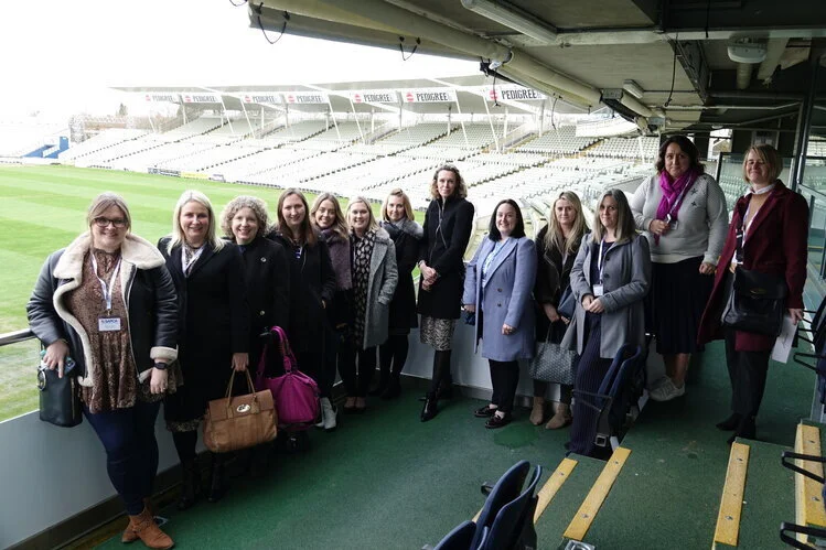  Nicola Manclark, our Sports Labs Field Office manager, is pictured 5th from the right.                                                             